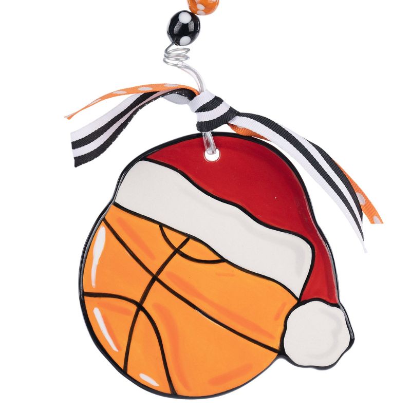 Basketball Flat Ornament